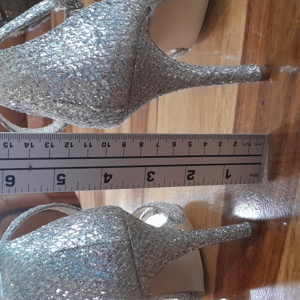 New -Sparkly David Bridal heels - Picture 9 of 16